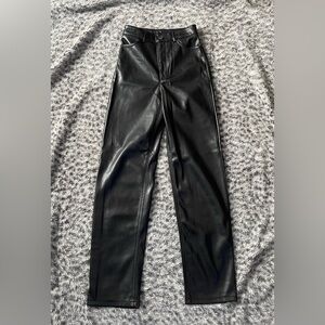 Dynamite Gisele Faux Leather Pants 00